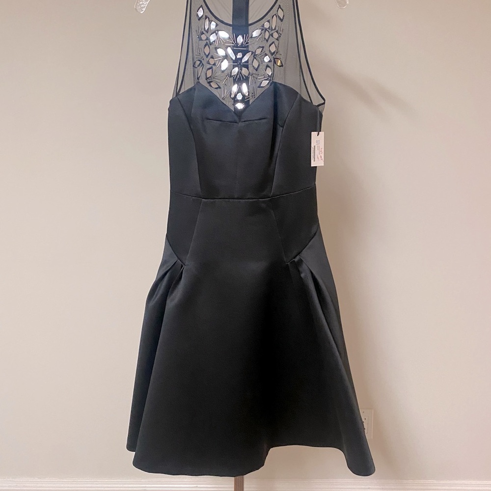 Evening black dress from Milly